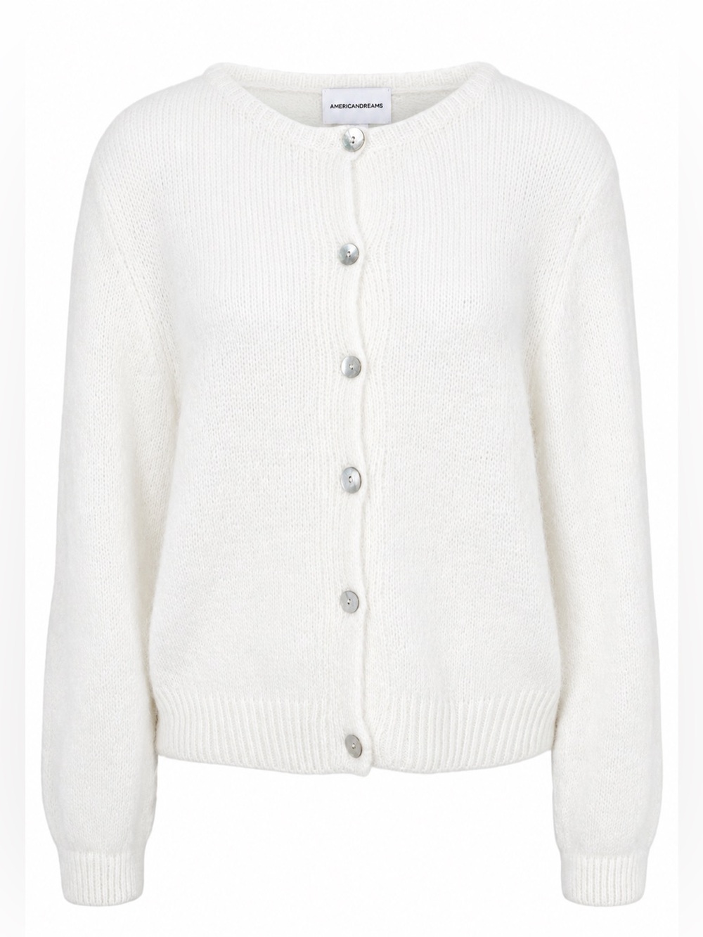 American Dreams 🇮🇹 - Susan Alpaca Cardigan white